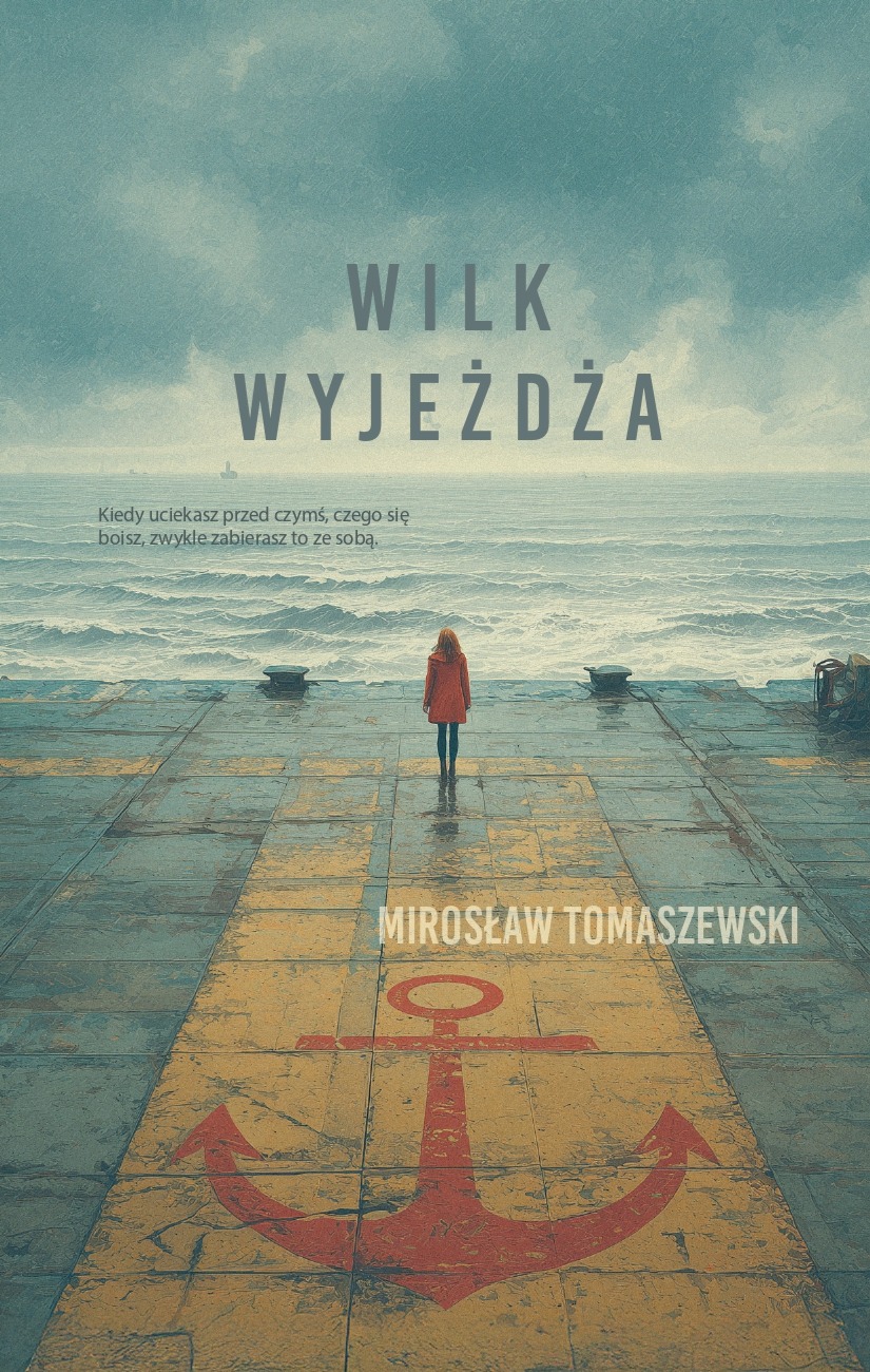 Książka Wilk wyjeżdża, Mirosław Tomaszewski