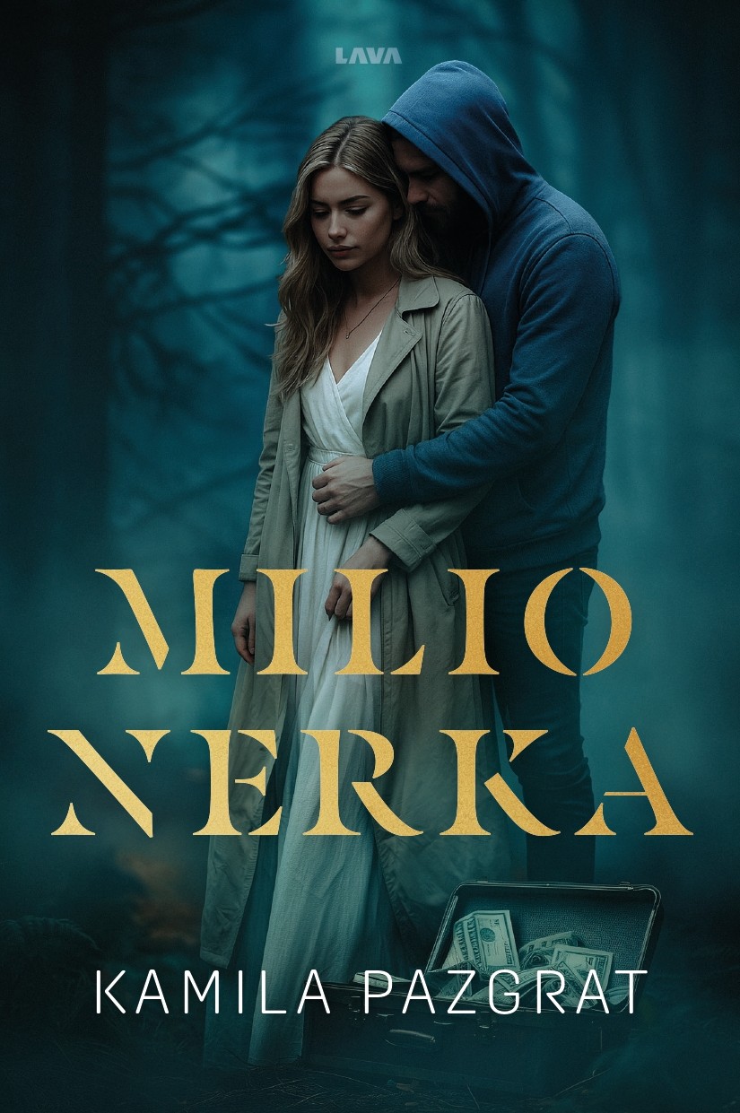 Milionerka Kamila Pazgrat Wydawnictwo LAVA Publishing Polska thriller